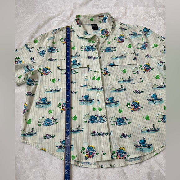Disney Stitch Button-Up Shirt - Picture 7 of 8